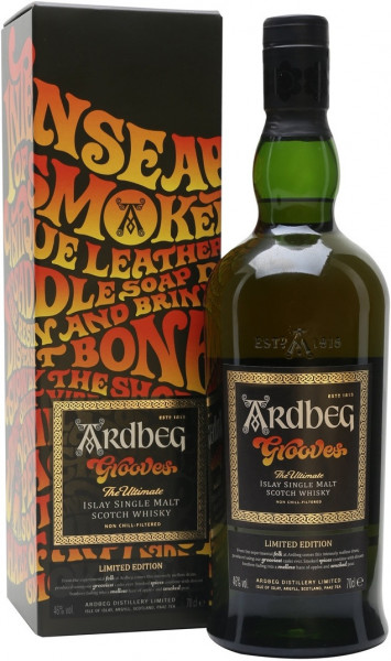 Виски Ardbeg, "Grooves", gift box, 0.7 л