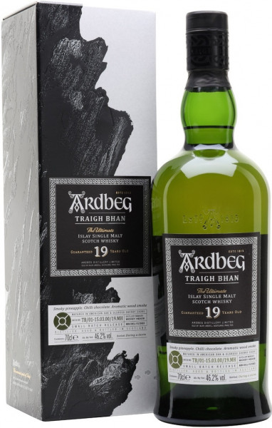 Виски Ardbeg, "Traigh Bhan" 19 Years Old, gift box, 0.75 л