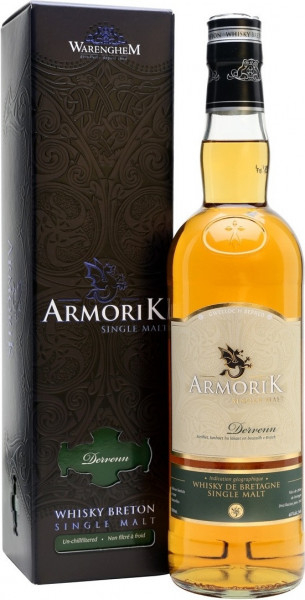 Виски "Armorik" Dervenn, gift box, 0.7 л