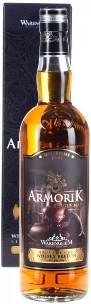 Виски "Armorik" Millesime (55,5%), 2002, gift box, 0.7 л