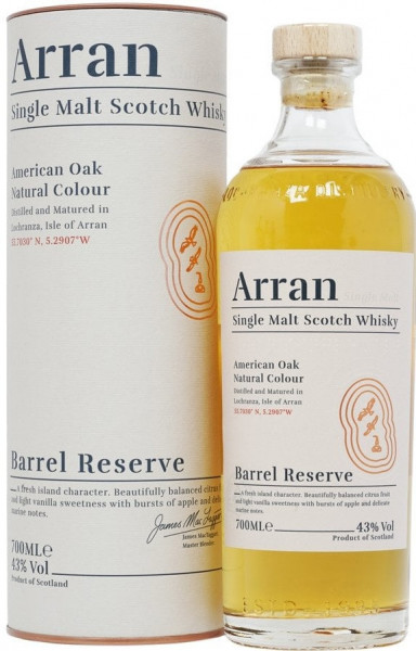 Виски "Arran" Barrel Reserve, in tube, 0.7 л