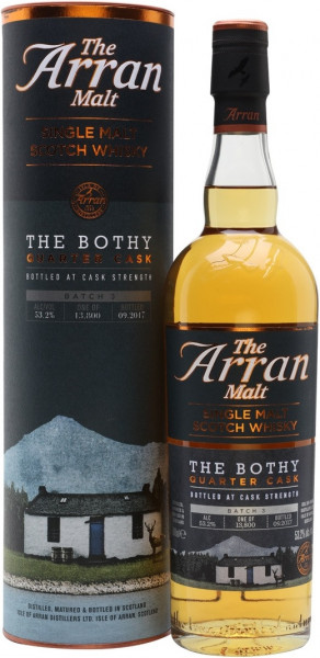 Виски Arran, "The Bothy" Quarter Cask (Batch 3), in tube, 0.7 л