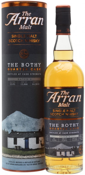 Виски Arran, "The Bothy" Quarter Cask (Batch 4), in tube, 0.7 л