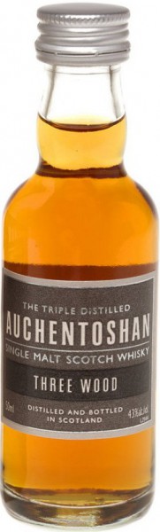 Виски Auchentoshan "Three Wood", 50 мл