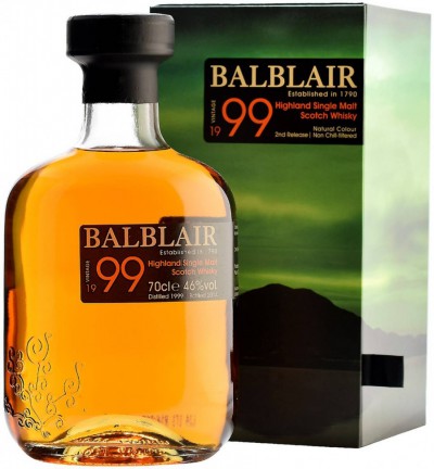 Виски "Balblair", 1999, gift box, 0.7 л