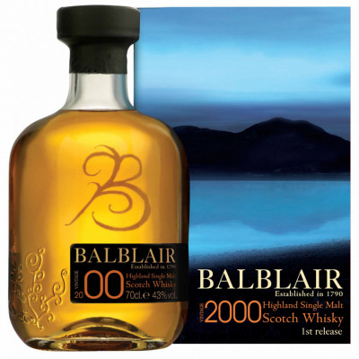 Виски "Balblair", 2000, gift box, 0.7 л