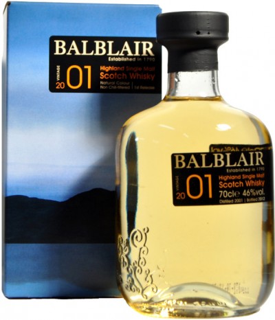Виски "Balblair", 2001, gift box, 0.7 л