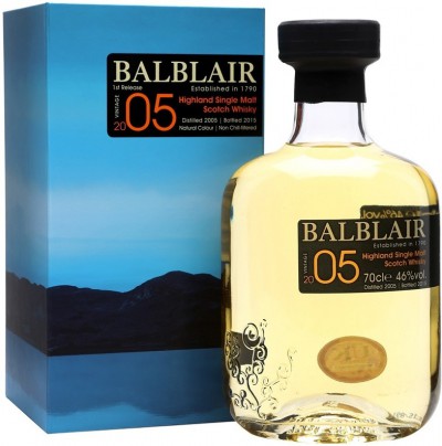 Виски "Balblair", 2005, gift box, 0.7 л