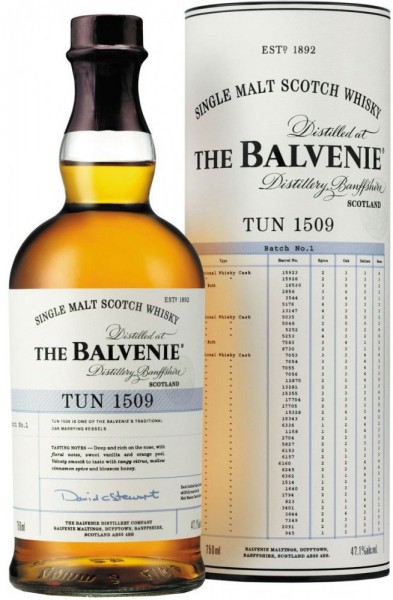 Виски Balvenie, "TUN 1509", in tube, 0.7 л