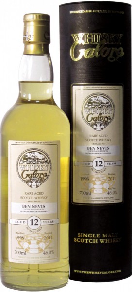 Виски "Ben Nevis Galore", 12 Years Old, 1998, Highland, in gift box, 0.7 л