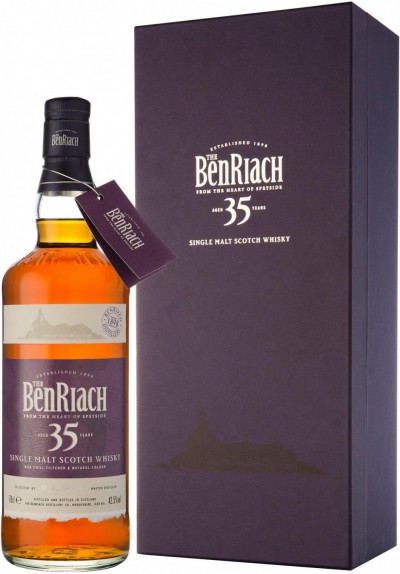 Виски "Benriach" 35 Years Old, gift box, 0.7 л
