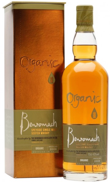 Виски Benromach Organic, 2008, gift box, 0.7 л