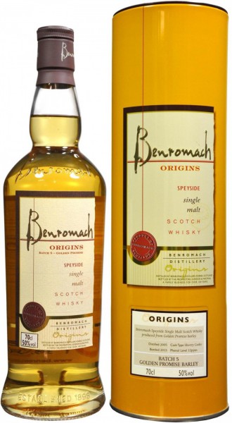 Виски "Benromach" Origins Batch 5, 2005, in tube, 0.7 л