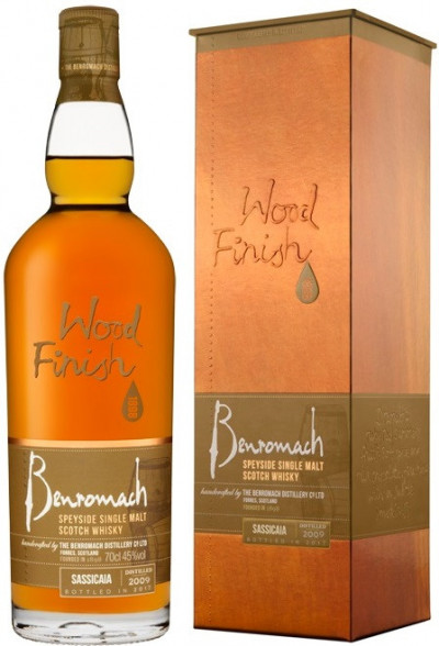 Виски Benromach, "Sassicaia" Wood Finish, 2009, gift box, 0.7 л