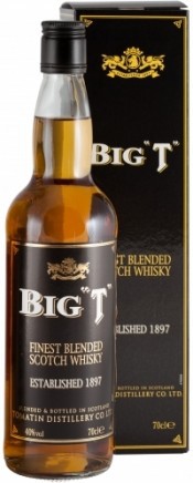 Виски BIG "T", gift box, 0.7 л