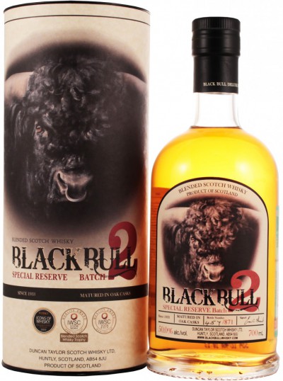 Виски "Black Bull" Special Reserve No.2, in tube, 0.7 л