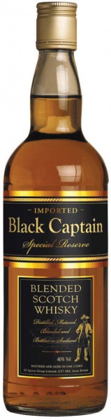 Виски "Black Captain", 0.5 л