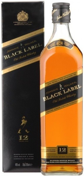 Виски "Black Label", gift box, 0.7 л