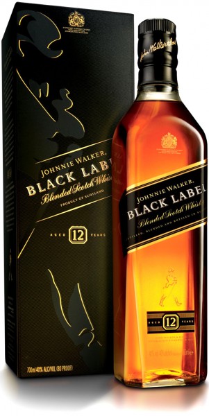 Виски Black Label, gift box, 0.75 л