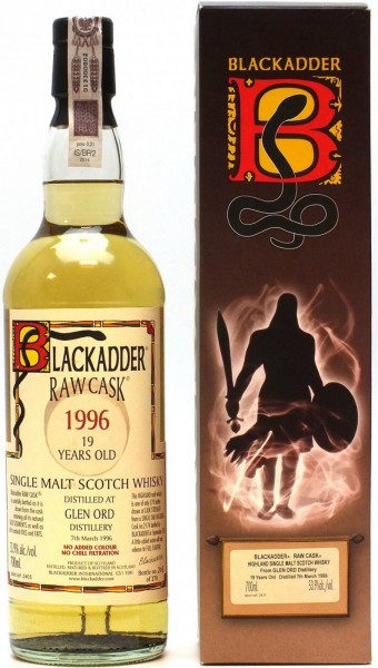 Виски Blackadder, "Raw Cask" Glen Ord, 19 Years Old, 1996, gift box, 0.7 л