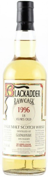 Виски Blackadder, "Raw Cask" Glenlossie 18 Years Old, 1996, 0.7 л