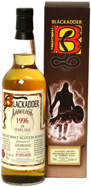 Виски Blackadder, "Raw Cask" Lochranza (Arran), 18 Years Old, 1996, gift box, 0.7 л