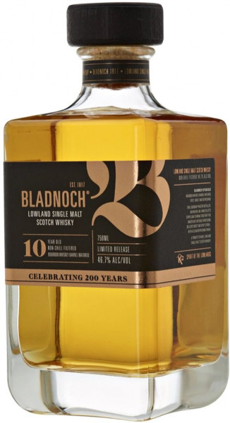 Виски "Bladnoch" 10 Years Old Bourbon Cask, 0.7 л