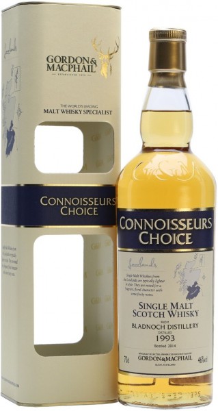 Виски Bladnoch "Connoisseur's Choice", 1993, gift box, 0.7 л
