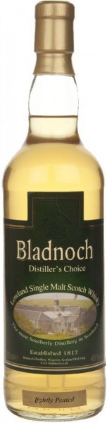 Виски "Bladnoch" Distiller's Choice Lightly Peated, 0.7 л