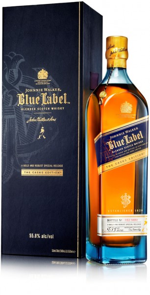 Виски Blue Label, Lacquer case, gift box, 0.7 л