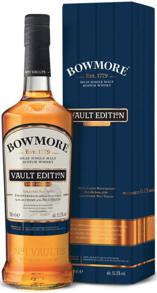Виски Bowmore, "Vault Edition" Atlantic Sea Salt, gift box, 0.7 л