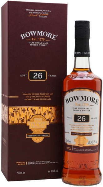 Виски Bowmore "Vintner's Trilogy" 26 Years Old, gift box, 0.7 л