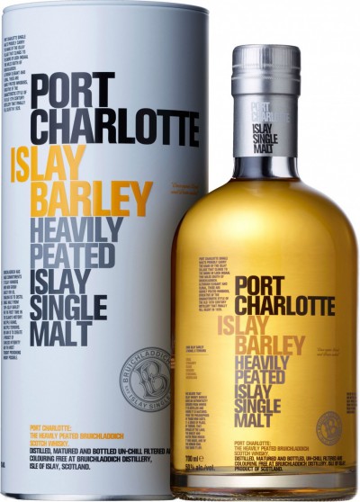 Виски Bruichladdich, "Port Charlotte" Islay Barley, 2008, metal tube, 0.7 л