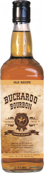 Виски "Buckaroo" Bourbon, 0.7 л
