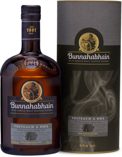 Виски Bunnahabhain, "Toiteach A Dha", in tube, 0.7 л