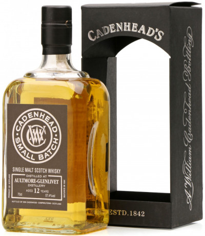 Виски Cadenhead, "Aultmore" 12 Years Old (57,4%), 2006, gift box, 0.7 л
