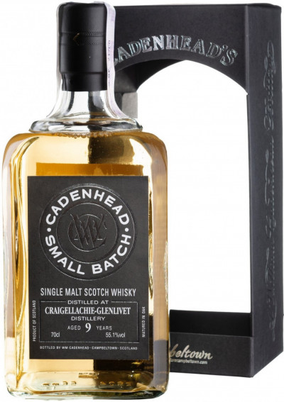 Виски Cadenhead, "Craigellachie" 9 Years Old (55,1%), 2009, gift box, 0.7 л