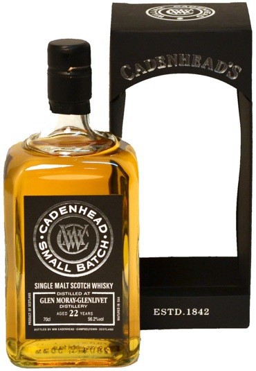 Виски Cadenhead, "Glen Moray-Glenlivet" 22 Years Old, gift box, 0.7 л