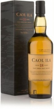 Виски Caol Ila malt 18 years old, with box, 0.7 л
