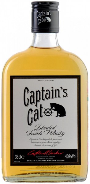 Виски "Captain's Cat", 3 Years Old, 0.35 л