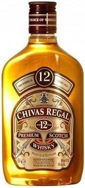 Виски Chivas Regal 12 years old, flask, 0.2 л