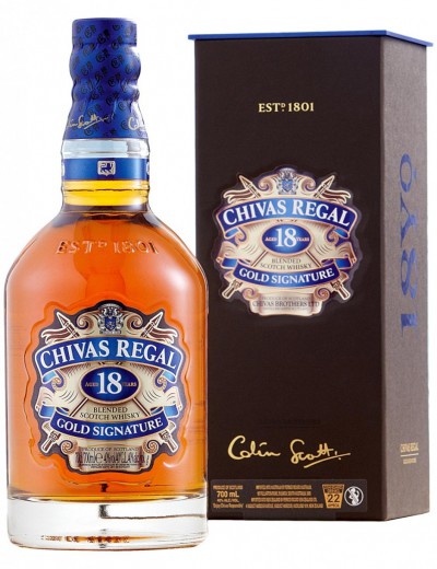 Виски Chivas Regal 18 years old, with box, 0.75 л
