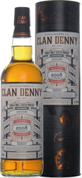 Виски "Clan Denny" Dailuaine, 2008, gift box, 0.7 л