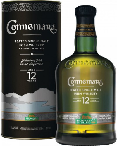 Виски "Connemara" Peated Single Malt, 12 years, gift box, 0.7 л