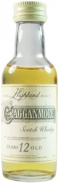 Виски Cragganmore 12 Years Old, 0.2 л