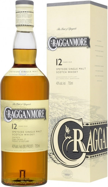 Виски "Cragganmore" 12 Years Old, gift box, 0.75 л