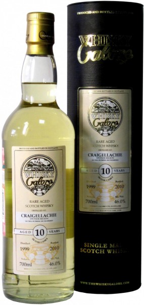 Виски "Craigellachie Galore" 10 Years Old , 1999, Speyside, gift tube, 0.7 л