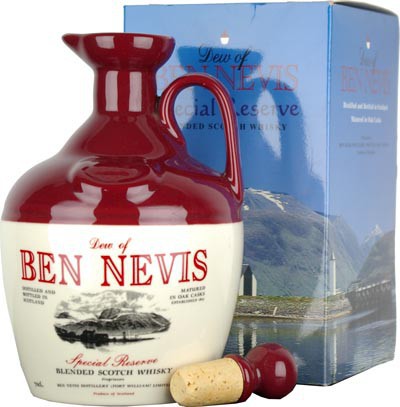 Виски Dew of Ben Nevis, Special Reserve, ceramic decanter & gift box, 0.7 л