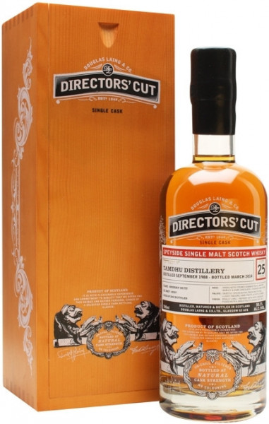 Виски Douglas Laing, "Directors' Cut" Tamdhu 25 Years Old (50,1%), 1988, wooden box, 0.7 л