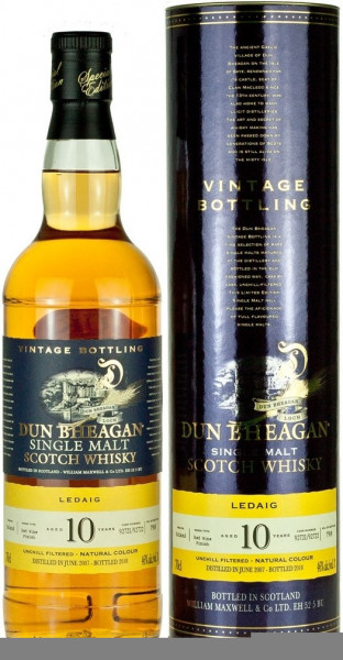 Виски "Dun Bheagan" Ledaig 10 Years Old, 2007, in tube, 0.7 л